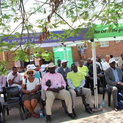 Receptacle Tanks Handing-over at Serowe